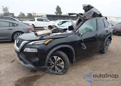 2021 Nissan Rogue Sv Fwd from USA, damaged, VIN 5N1AT3BA1MC829548